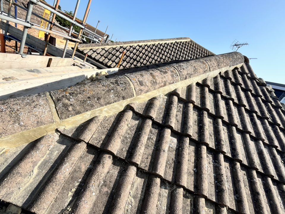 Roofing work