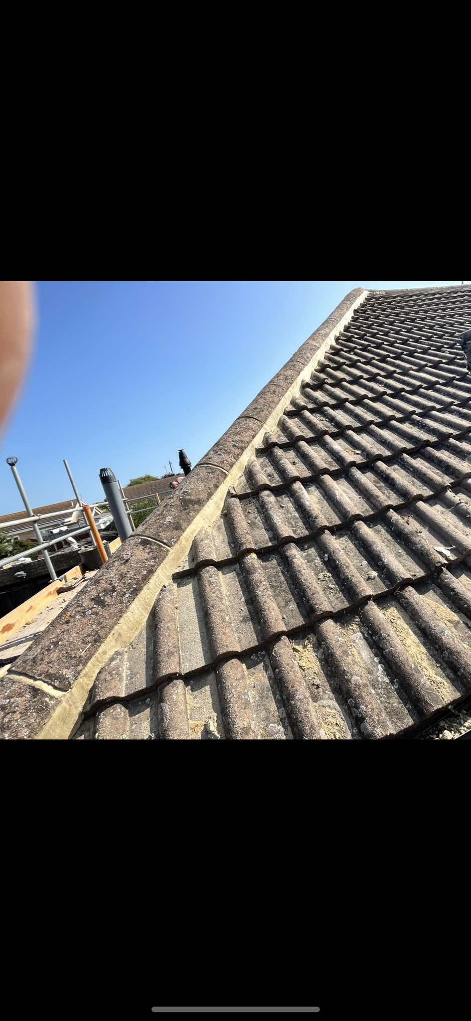 Roofing work
